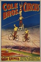 COLE BROS. CIRCUS POSTER - GREAT GRIMES