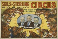 SEILS-STERLING BIG 4 RING CIRCUS POSTER