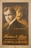 THOMAS E. SHEA - DR. JEKYLL-MR. HYDE POSTER