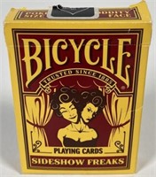 BICYCLE PLAYING CARDS - SIDESHOW FREAKS EDITION