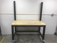 Heavy Duty Workbench on Casters