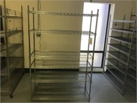 6 Shelf Metal Rack
