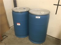 55 Gal Plastic Drum Barrels