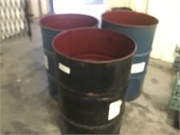 3 Steel Drum Barrels