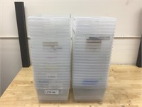 Lot of 50 Totes w/ New Lids