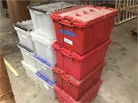 Lot of 11 Totes