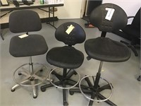Lot of 3 Office Chairs