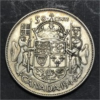 1946 50c SILVER - Canada