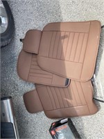 Set of Brown Seat Covers