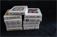 Misc 8 Track tapes lot