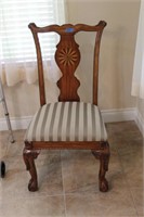 Beautiful Inlay wooden chair