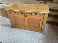 Solid Oak Altar, 4’