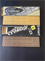 Cribbage boards