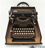Vintage Corona 3 Portable Folding Typewriter