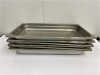 Full Size 2.5" Stainless Steel Steam Pan