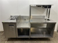 Custom S/S Prep Table W/ Handwash Sink