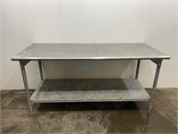Stainless Steel Work Table 72" x 30"