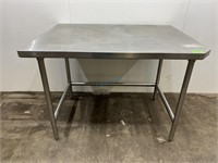 Custom All Stainless Steel Welded Open Table
