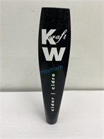 KW Craft Cider Beer Tap Handle
