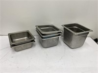 Lot Of 6 - 1/6 S/S Steam Pan