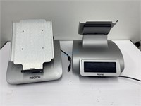 Pair Of Micros Point Of Sale Stands