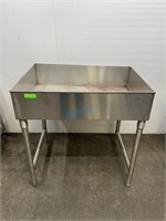 Stainless Steel Vegetable Sink/Drain Sink 34" x