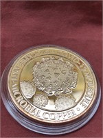 1 ounce 999 copper round