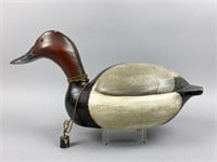 Mike Valley Canvasback Drake Duck Decoy