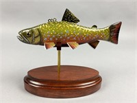 Paul McNeal Brook Trout Fish Spearing Decoy