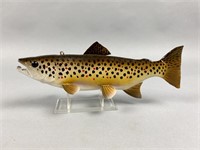 James Stangland Brown Trout Fish Spearing Decoy