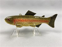 James Stangland Rainbow Trout Fish Spearing Decoy
