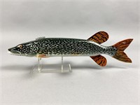 BenzieJo Northern Pike Fish Spearing Decoy