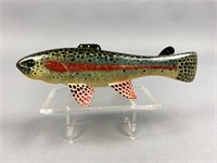 Carl Christiansen Rainbow Trout Fish Spearing Deco
