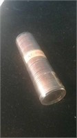 Roll of 1954 s brilliant uncirculated pennies