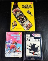 RARE Hockey Heros & Death Books