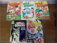 5 Walt Disney Uncle Scrooge Comics