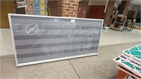 Music Room Chalk Board with Staff