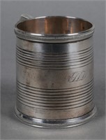 Antique Southern Silver Cup J. Ewan