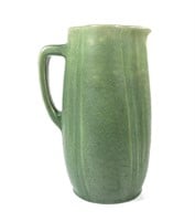 Volkmar Arts and Crafts Green Pitcher