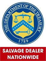 U.S. Treasury (Salvage Dealer Only) ending 7/19/2021