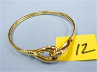 14kt - 6.7gr. Y/G Bracelet (Slightly Tarnished)