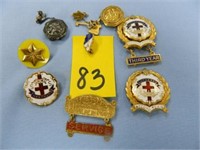 Misc. Tokens & Lutheran Service Pins