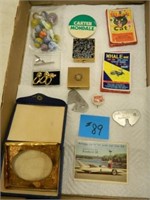 Bag Of Marbles, Political Pins, Trinket & Pill -
