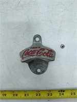 old starr coca cola bottle & opener