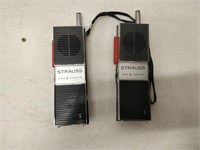 vintage strauss transistor / transceivers in box