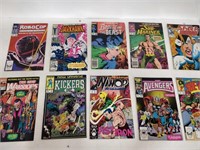 10 manuel comics spider woman #1, she hulk #2