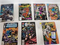 7 dc comics robin #1, huntness #1, etc.