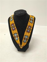 vintage native american beaded belt