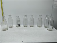 8 milk bottles inc hewitt's dairy