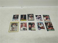 eric lindros lot - 10 hockey cards